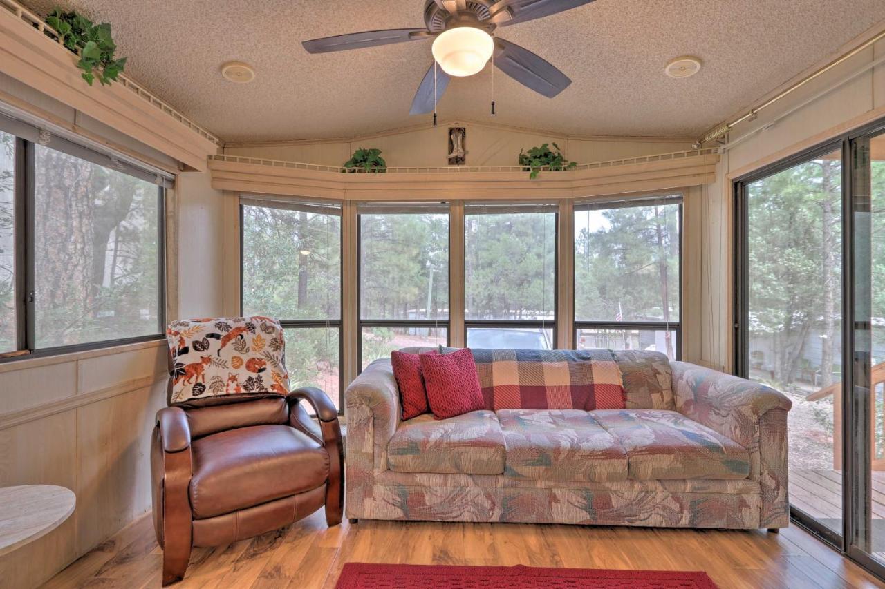 Show Low Home With Deck And Grill - 13 Mi To Hon-Dah! Buitenkant foto